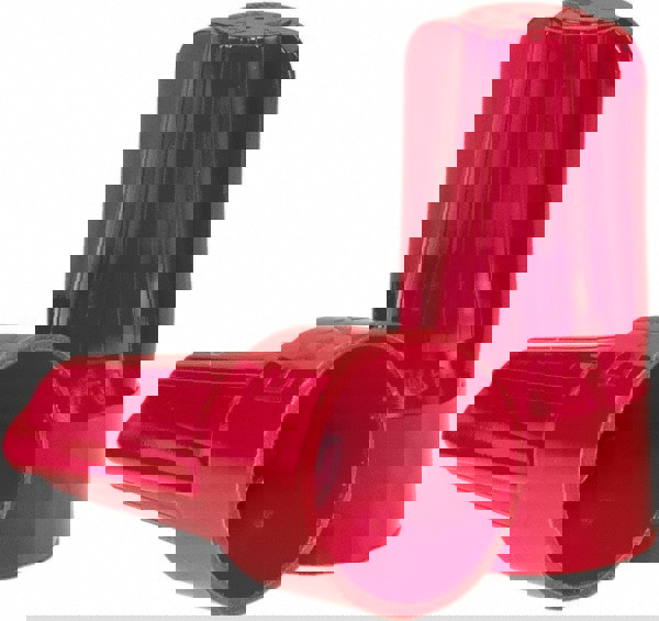 Standard Twist-On Wire Connector: Red, Flame-Retardant, 2 AWG